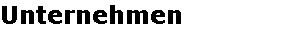 Unternehmen